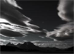 Wolken und Berge ...