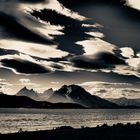 wolken und berge .