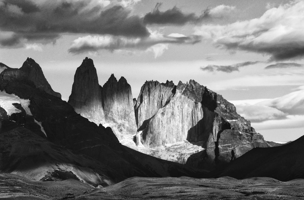 wolken und berge ..