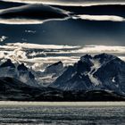 wolken und berge in patagonien ...