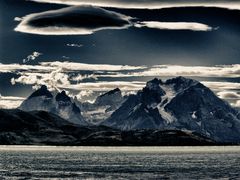 wolken und berge in patagonien ...