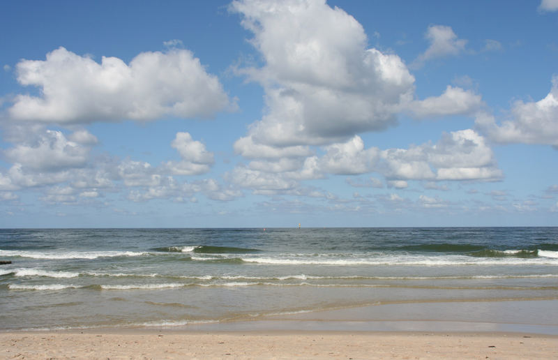 Wolken und das Meer