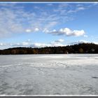 Wolken und Eis