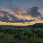 Wolken und Himmelsfarben