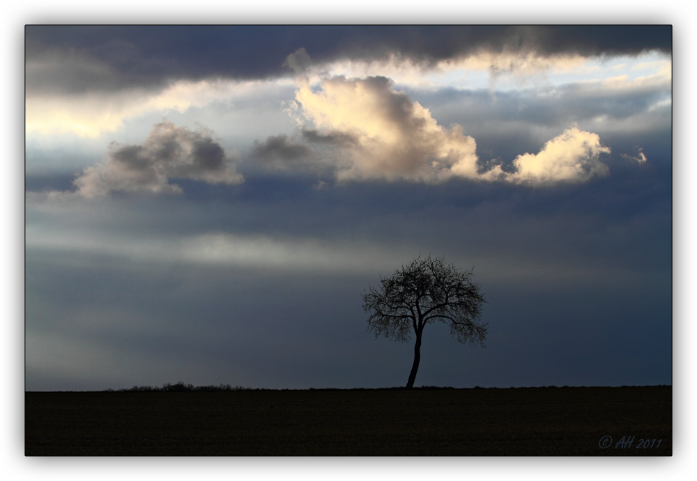 Wolken und Licht