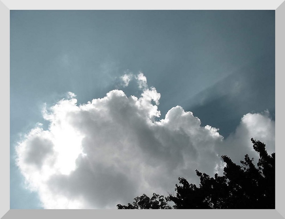 Wolken und Licht