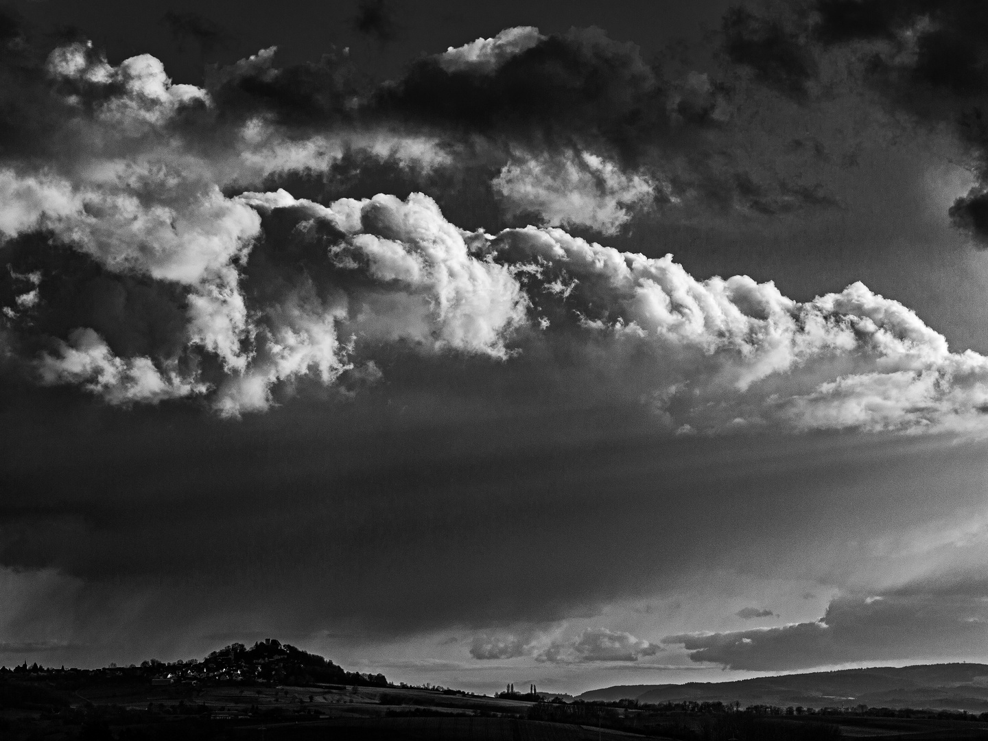 Wolken und Licht