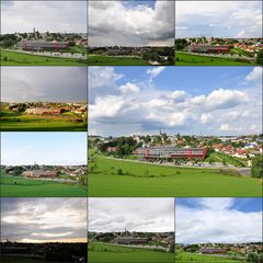 Wolken und Lichtstimmungen über Bad Leonfelden