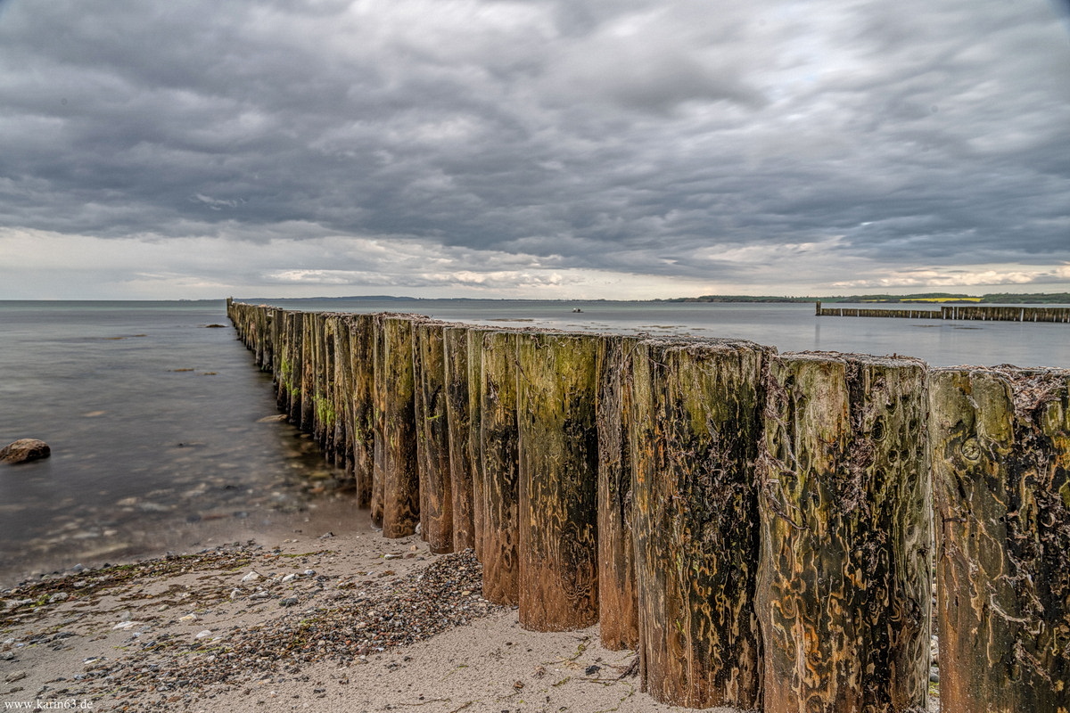 Wolken und Meer