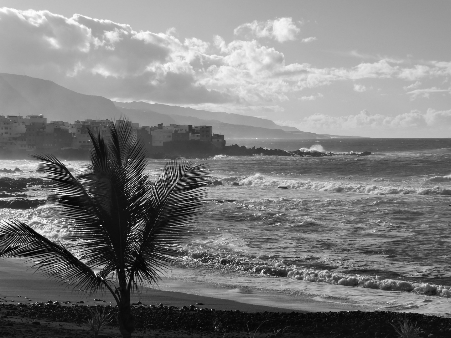 Wolken und Meer....