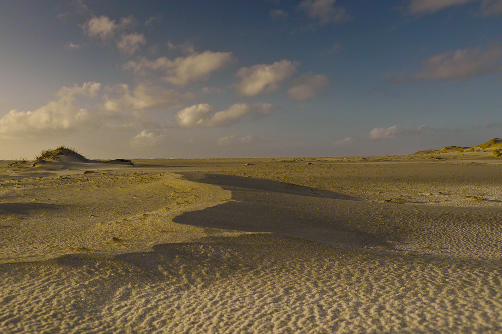 Wolken und Meer