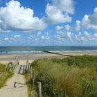 Wolken und Meer