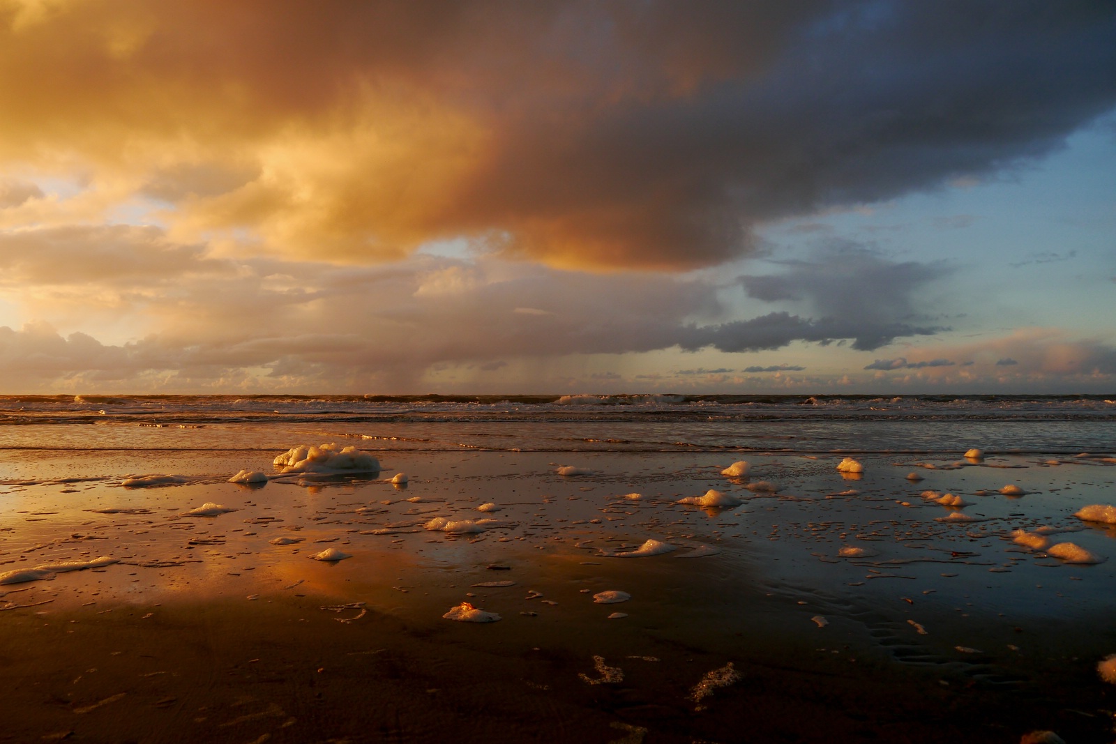 wolken und meer