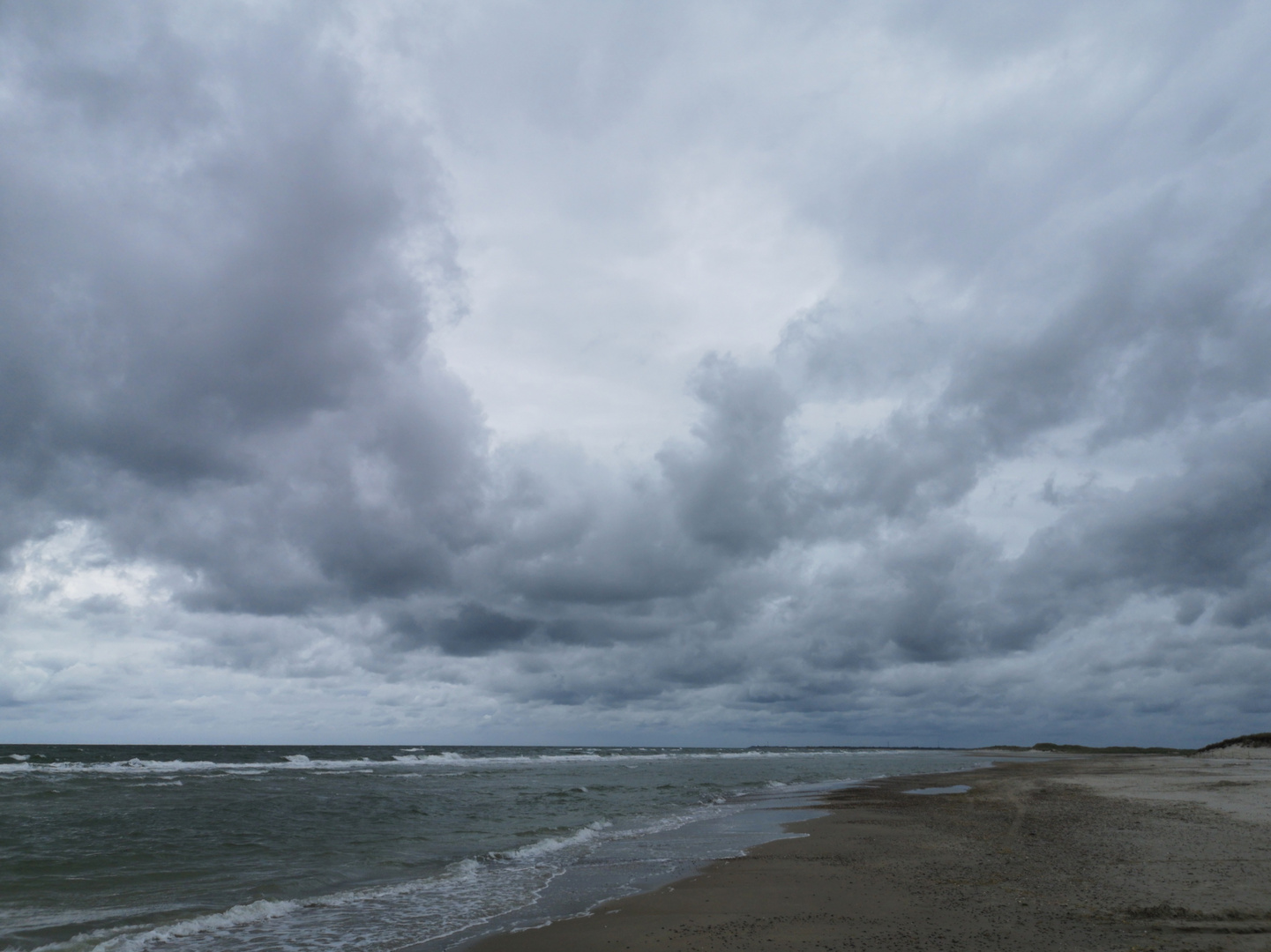 Wolken und Meer