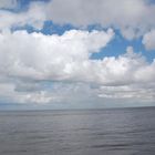 Wolken und Meer