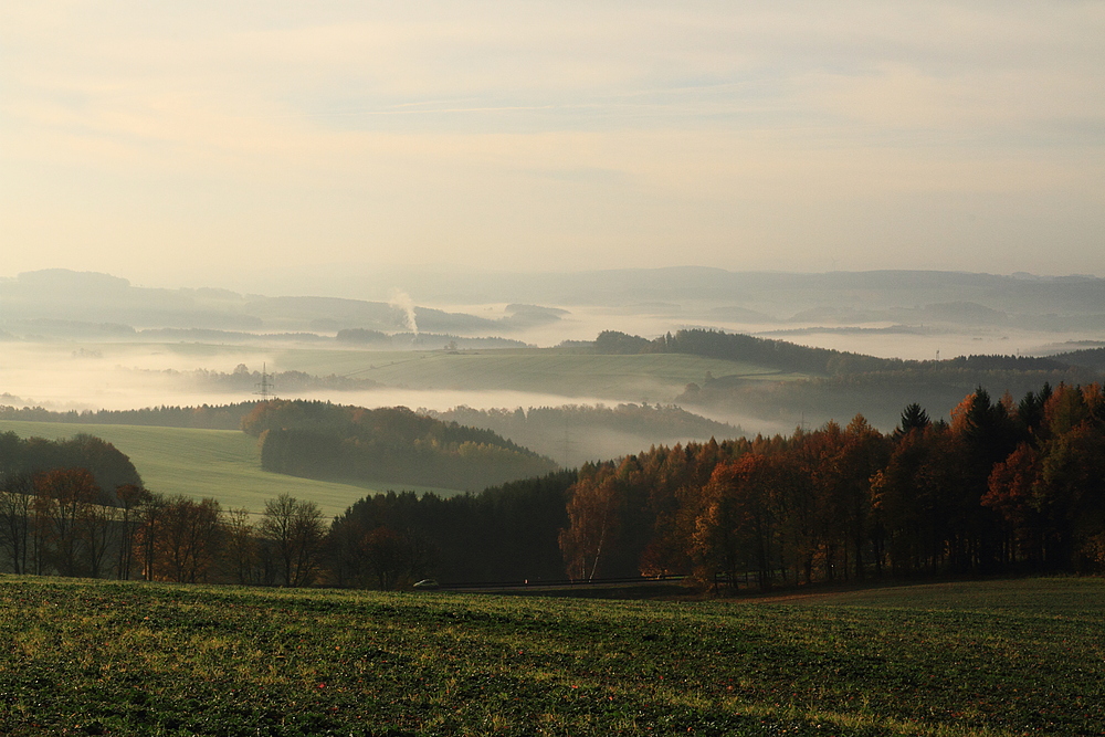 ...Wolken und Nebel...