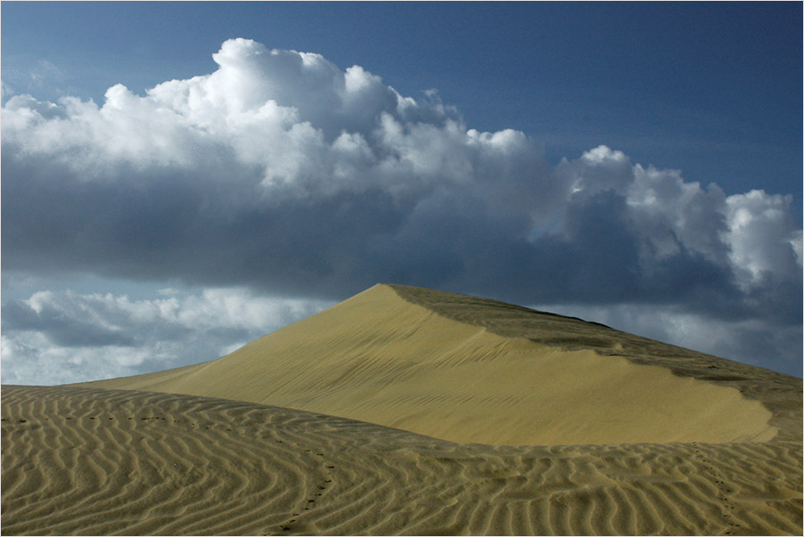 Wolken und Sand ...