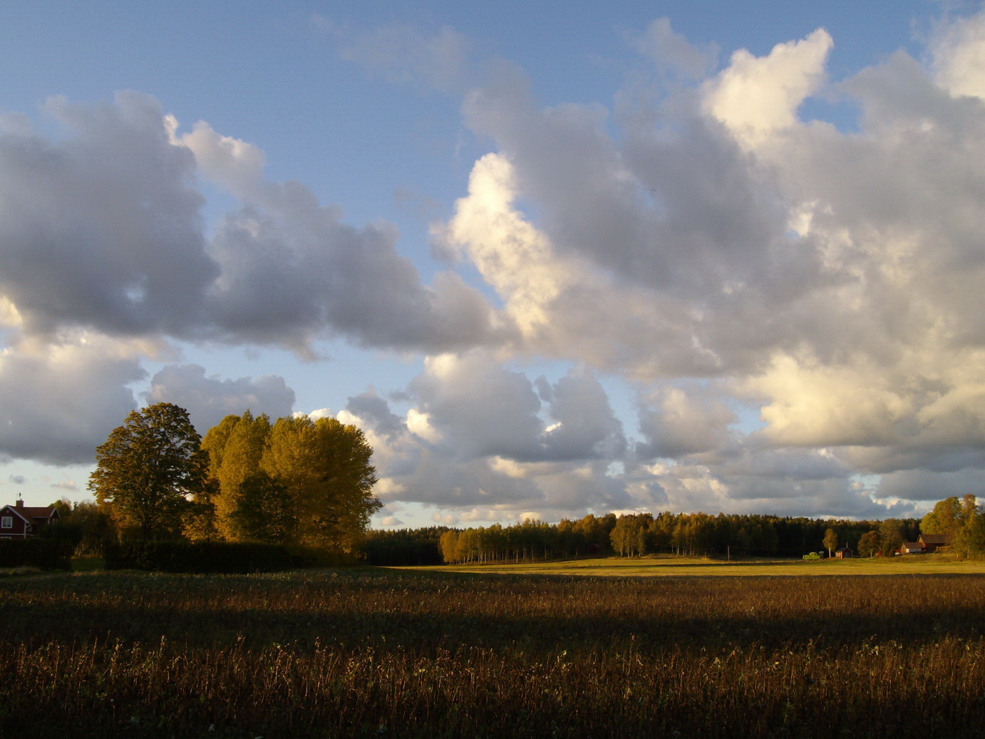 Wolken und Schatten