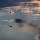 Wolken und See