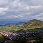 Wolken und Sonne