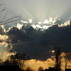 Wolken und Sonne über Herne
