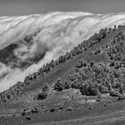 Wolken und Vulkane