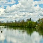 Wolken und Wasser