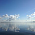 Wolken und Wasser