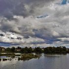 Wolken und Wasser