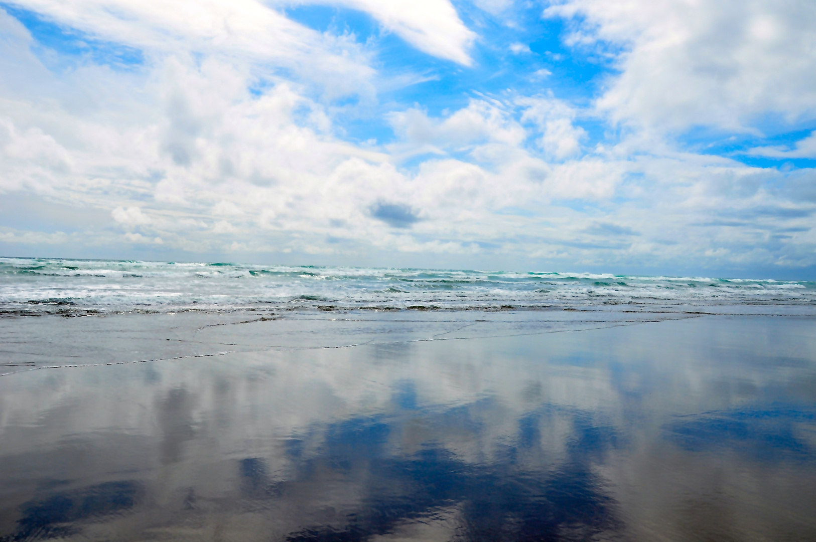 Wolken und Wasser