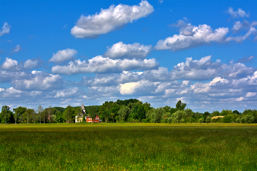 Wolken und Wiesen