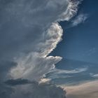 Wolken und Wind