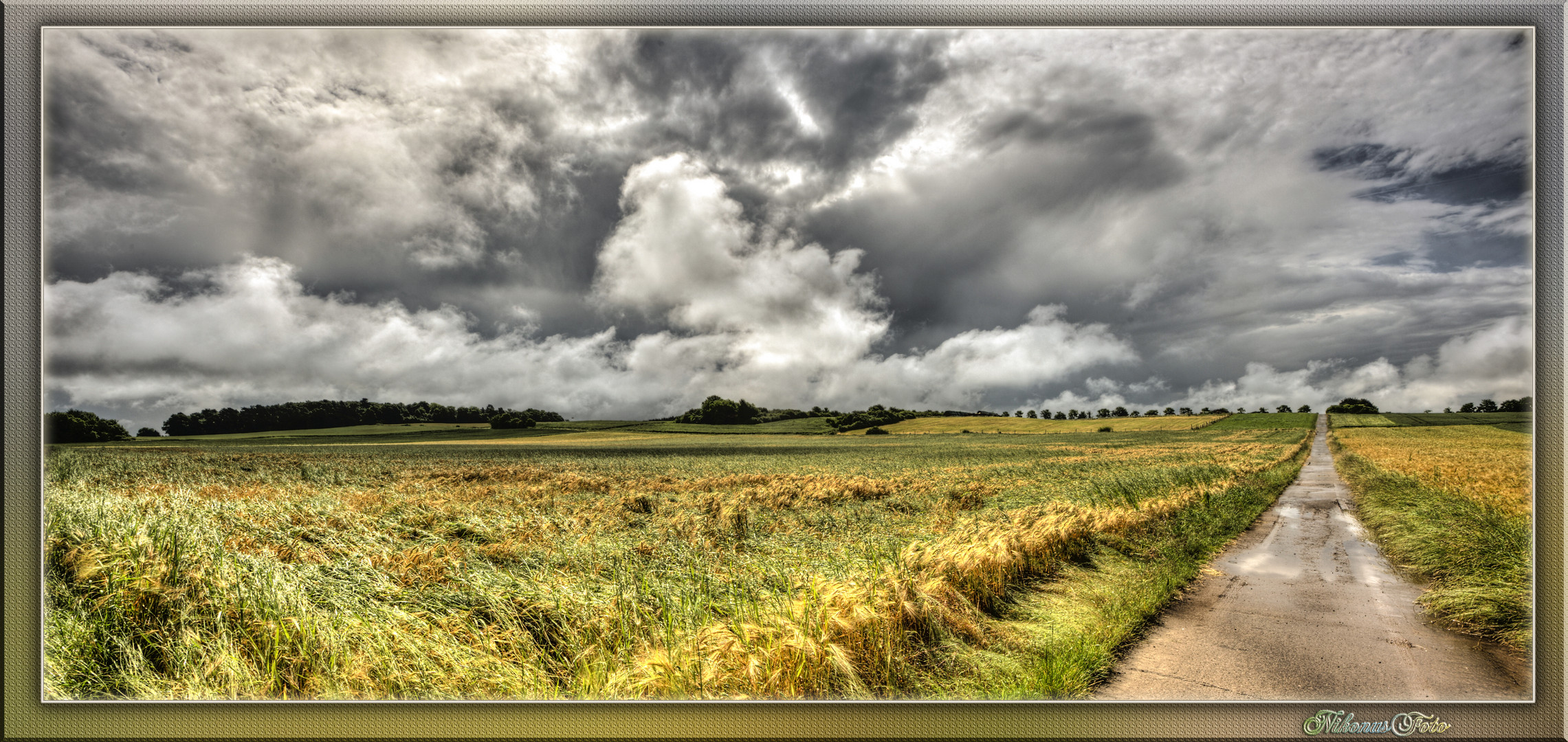 Wolken und Wind