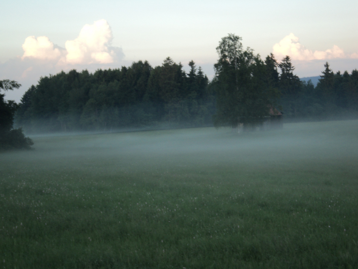 Wolken unten,Wolken oben