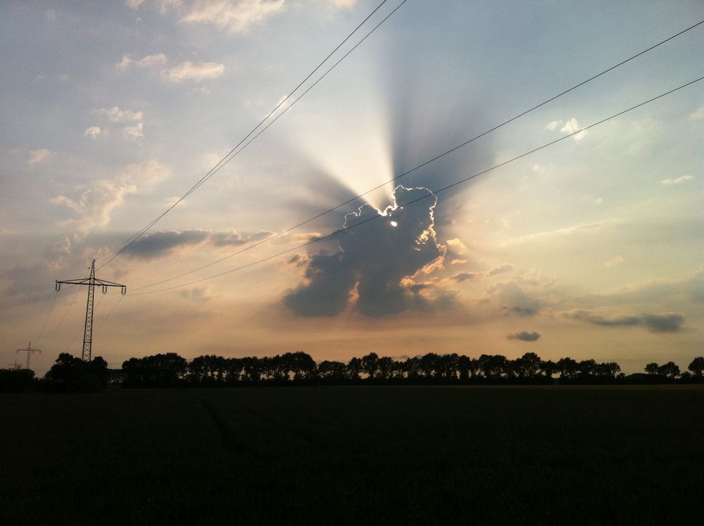 Wolken voller Energie