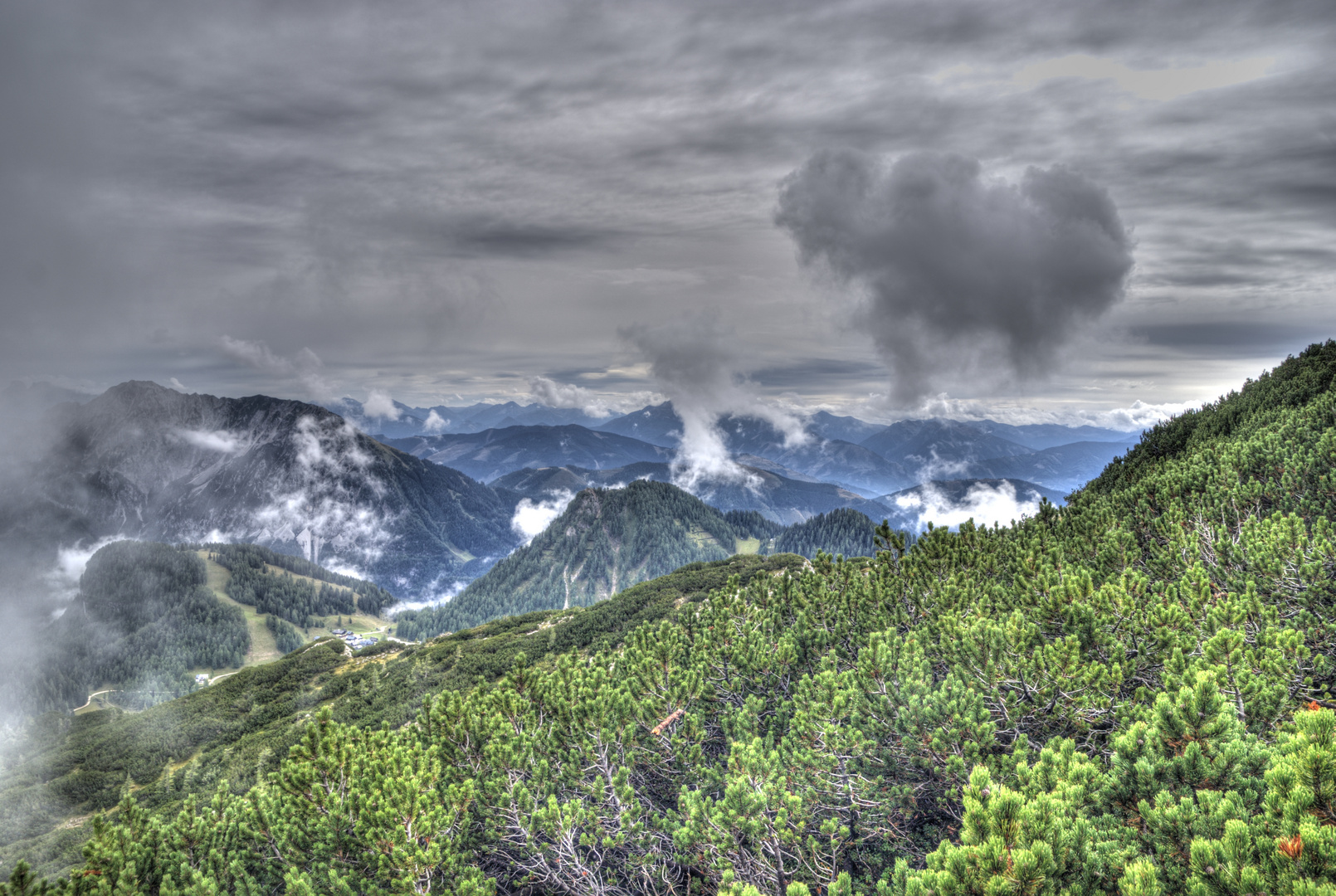 Wolken-Wanderung