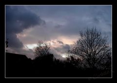 Wolken weich wie ein Wattebausch