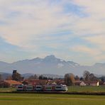 Wolken wie Berge