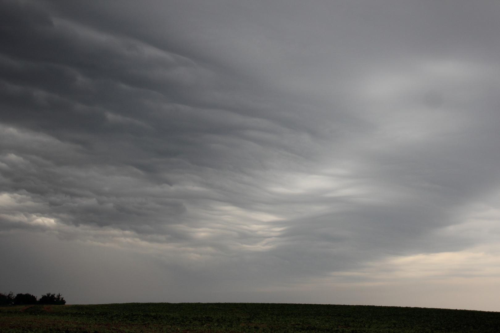 Wolken wie gemalt