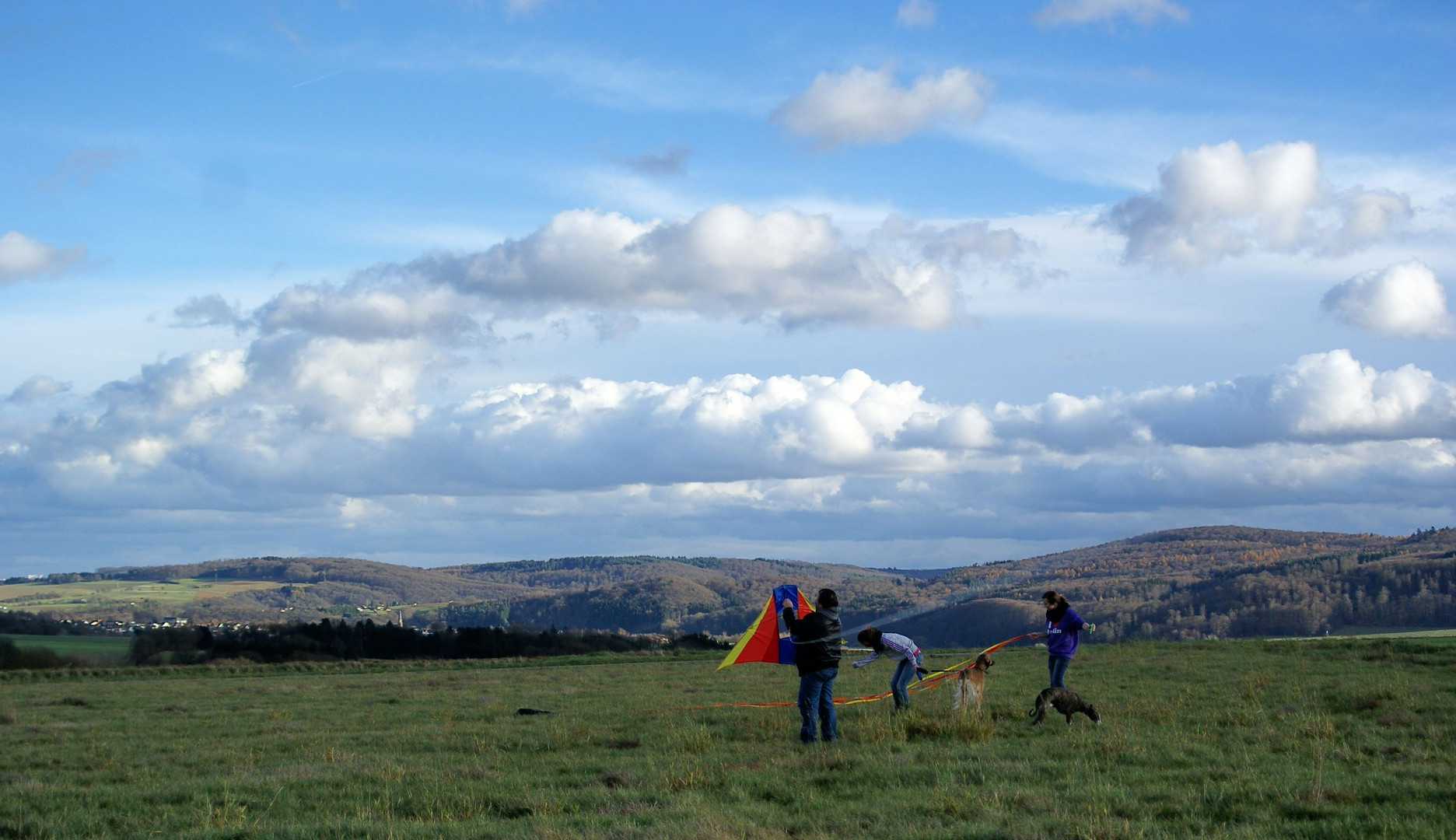 Wolken, Wind und Drachen