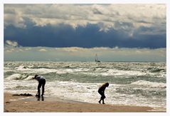 Wolken, Wind und Wellen