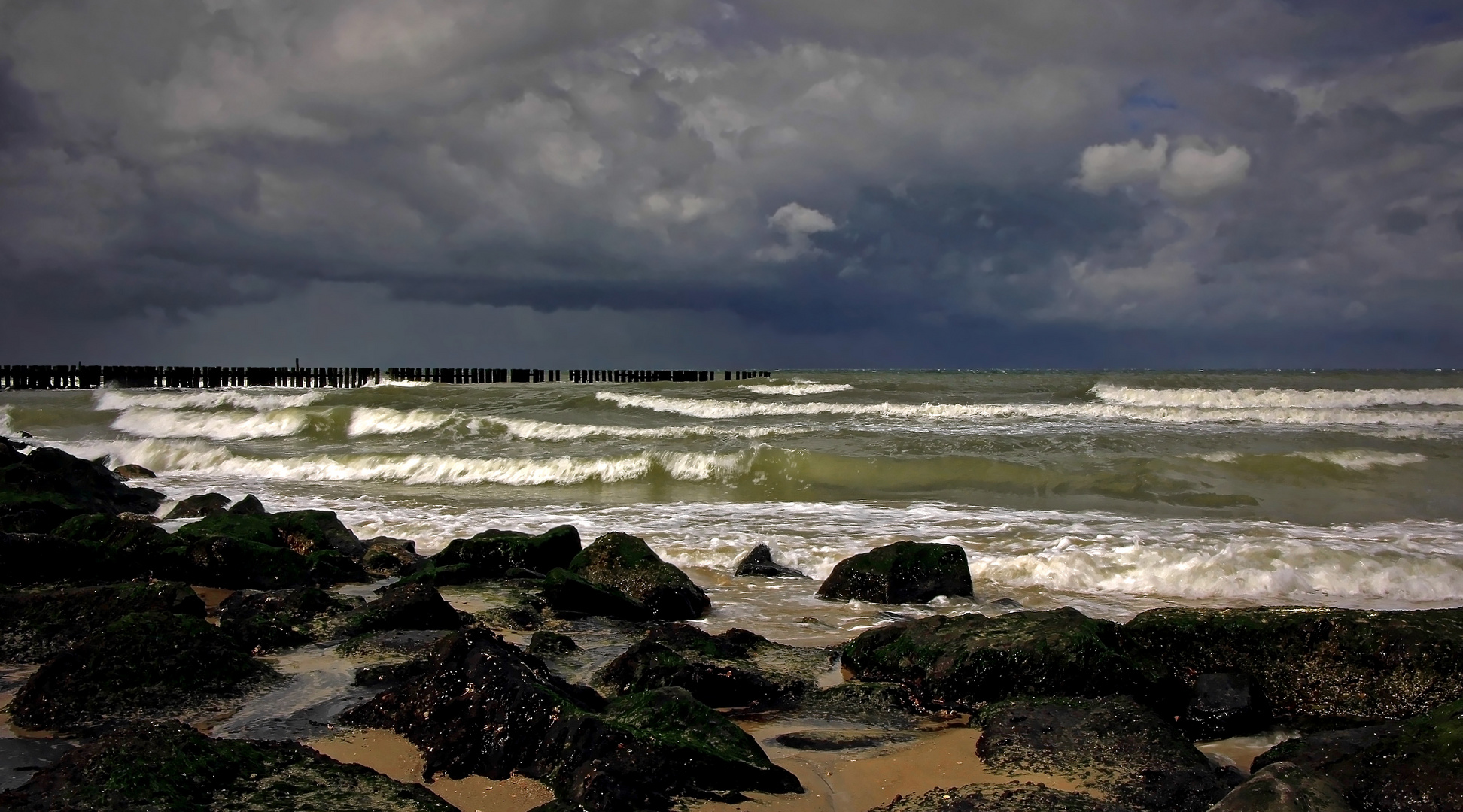 Wolken, Wind und Wellen