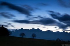 Wolken ziehen