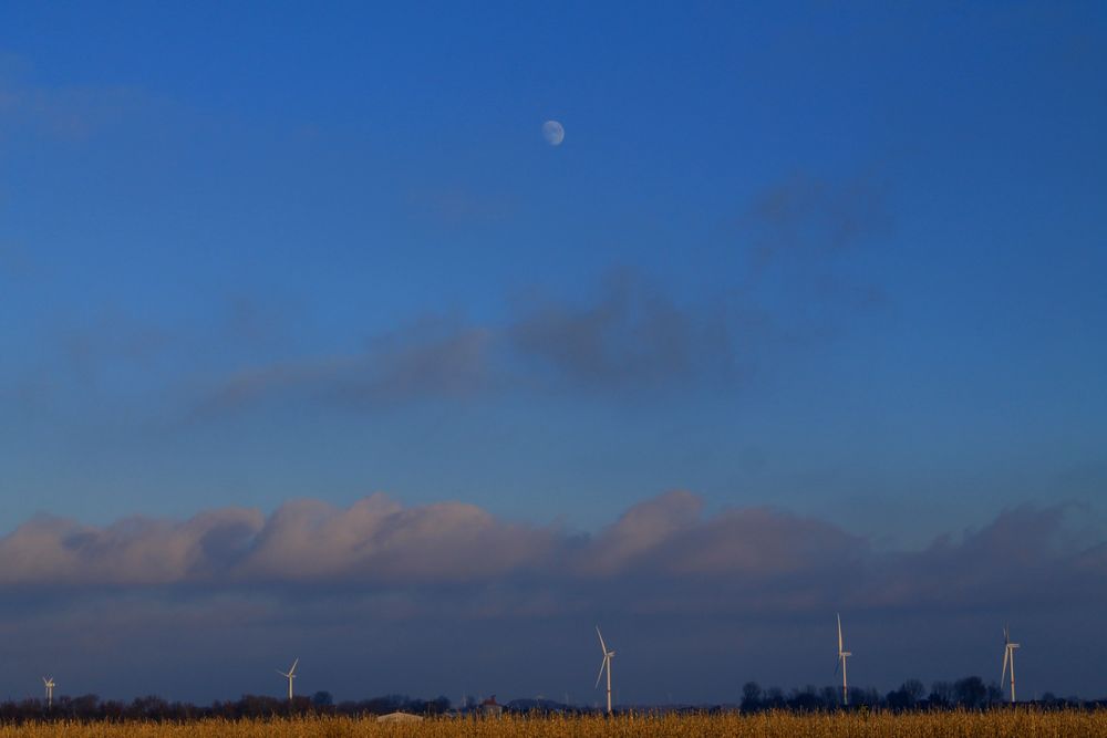 Wolken ziehen auf