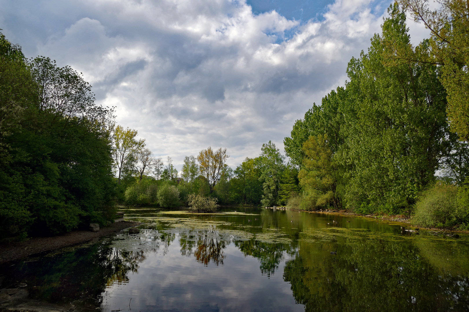 Wolken ziehen auf