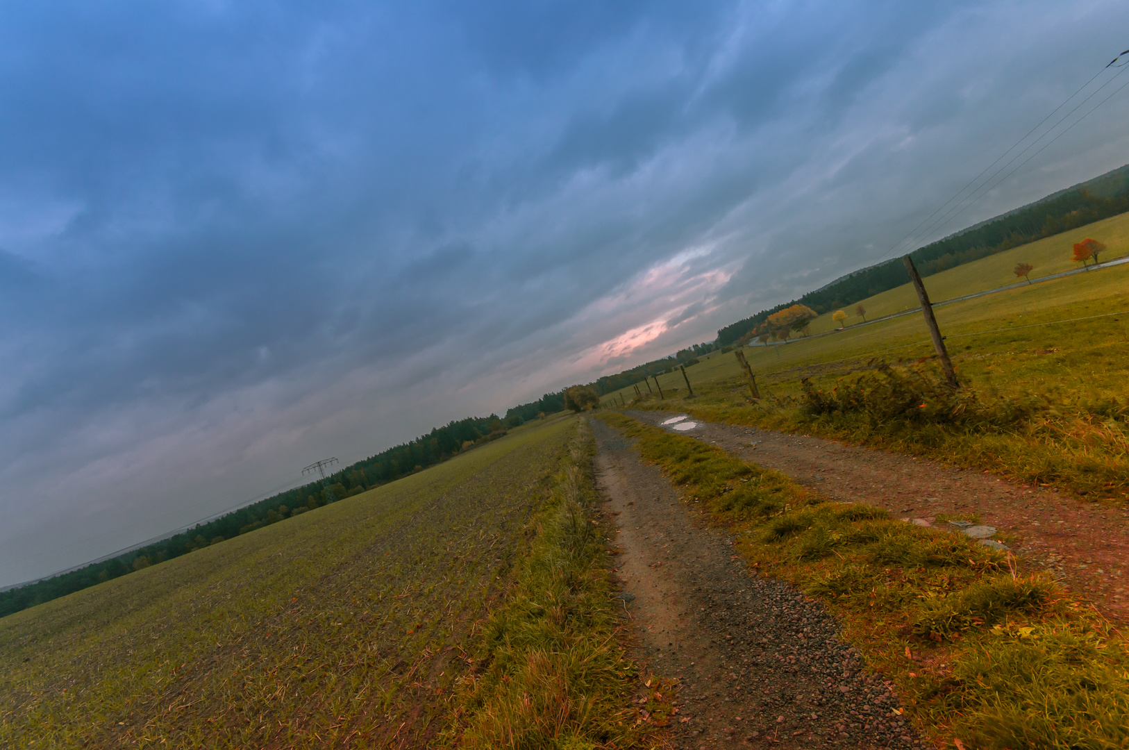 Wolken ziehen auf