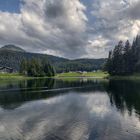 Wolken ziehen auf am Schwarzsee 