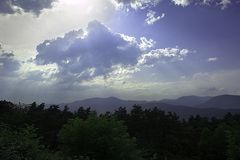 Wolken ziehen auf