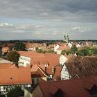 Wolken ziehen auf über Quedlinburg