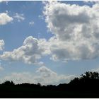 Wolken ziehen dahin